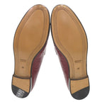 Gucci Jordan Horsebit Guccissima Leather 38 Bordeaux Loafers — view 5
