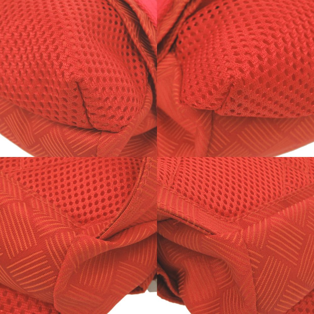 Bottega Veneta Intrecciato Pattern Orange Belt — view 4