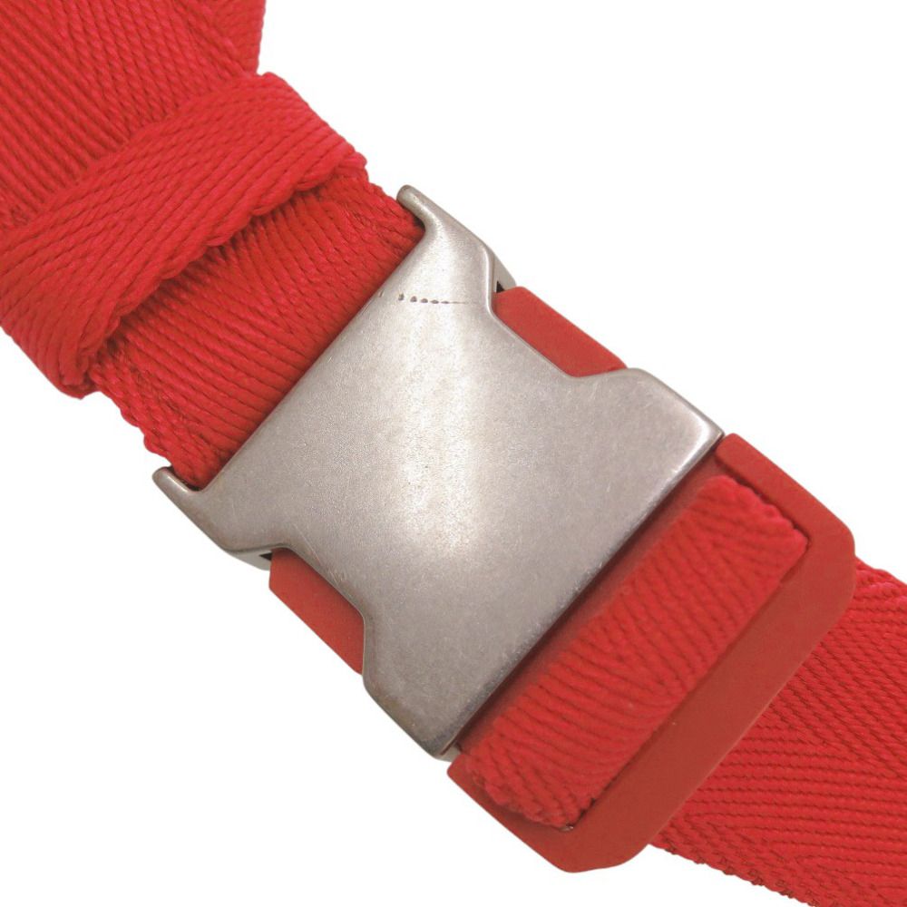 Bottega Veneta Intrecciato Pattern Orange Belt — view 9