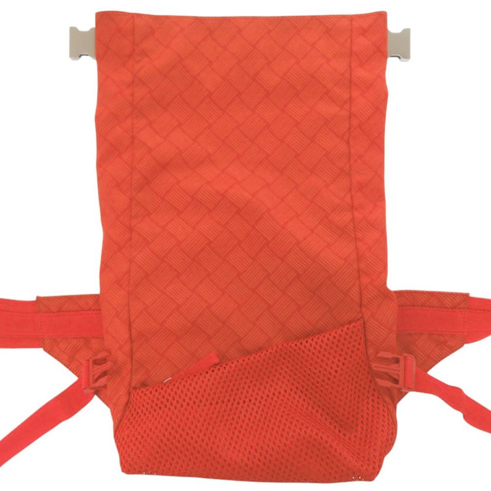Bottega Veneta Intrecciato Pattern Orange Belt — view 5
