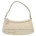 Gucci Guccissima Leather White Shoulder