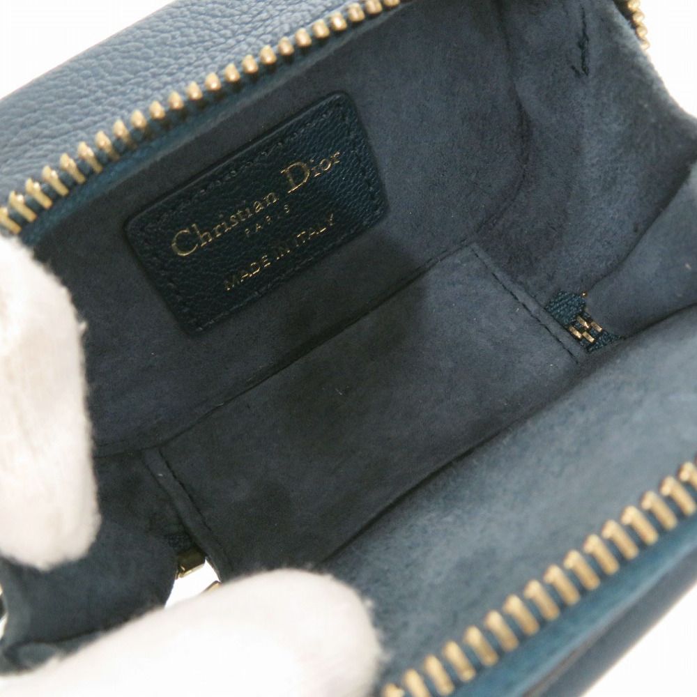 Dior Mini Saddle 43 MA Leather Blue Shoulder — view 5