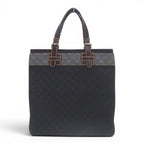 Loewe Tote Anagram Beige Canvas Leather