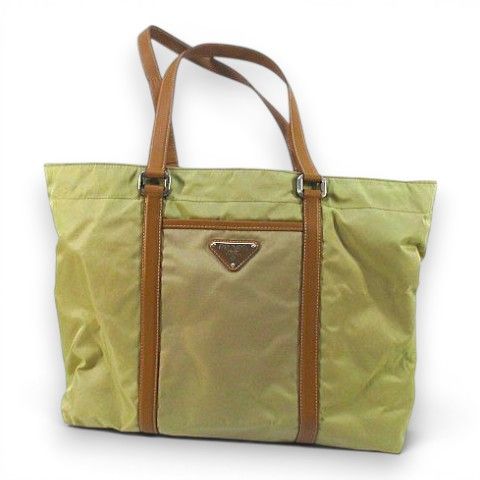 Prada Tote Shoulder Beige