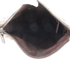 Gucci GG Canvas Leather Shoulder Bag Crossbody Messenger Brown — view 7