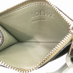 Loewe Anagram Square Key Hook Khaki Coin Case — view 6