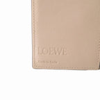 Loewe Anagram Small Wallet Calf Green Trifold — view 9
