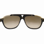 Louis Vuitton Mascot Metal Acetate Black Gold Sunglasses Eyewear — view 3