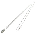 Tiffany & Co Large Teardrop Long Necklace Silver — view 2