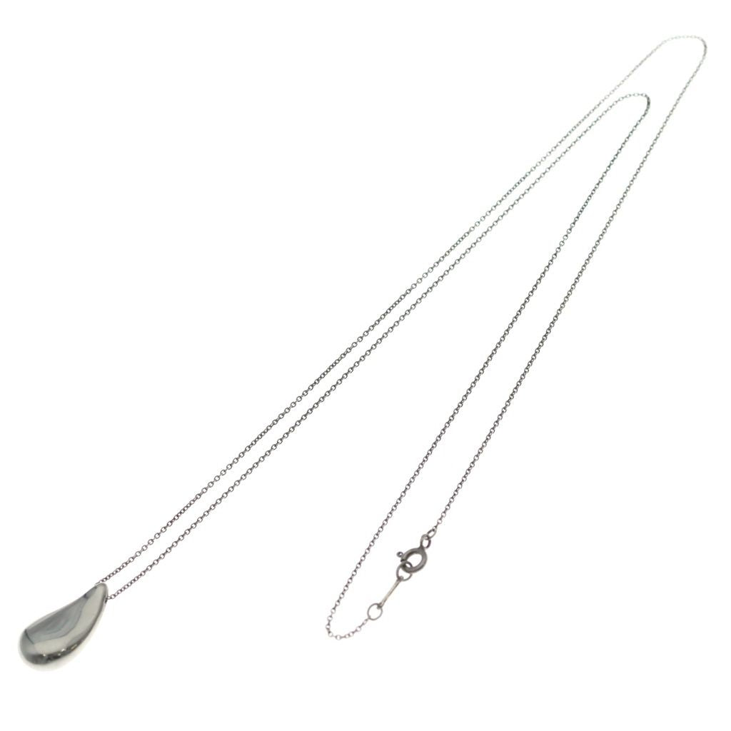 Tiffany & Co Large Teardrop Long Necklace Silver — view 2