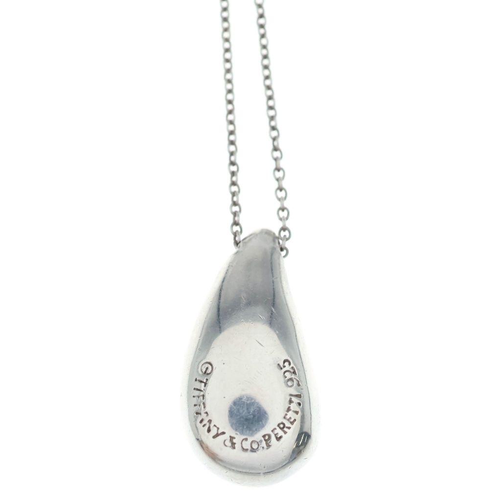 Tiffany & Co Large Teardrop Long Necklace Silver — view 3