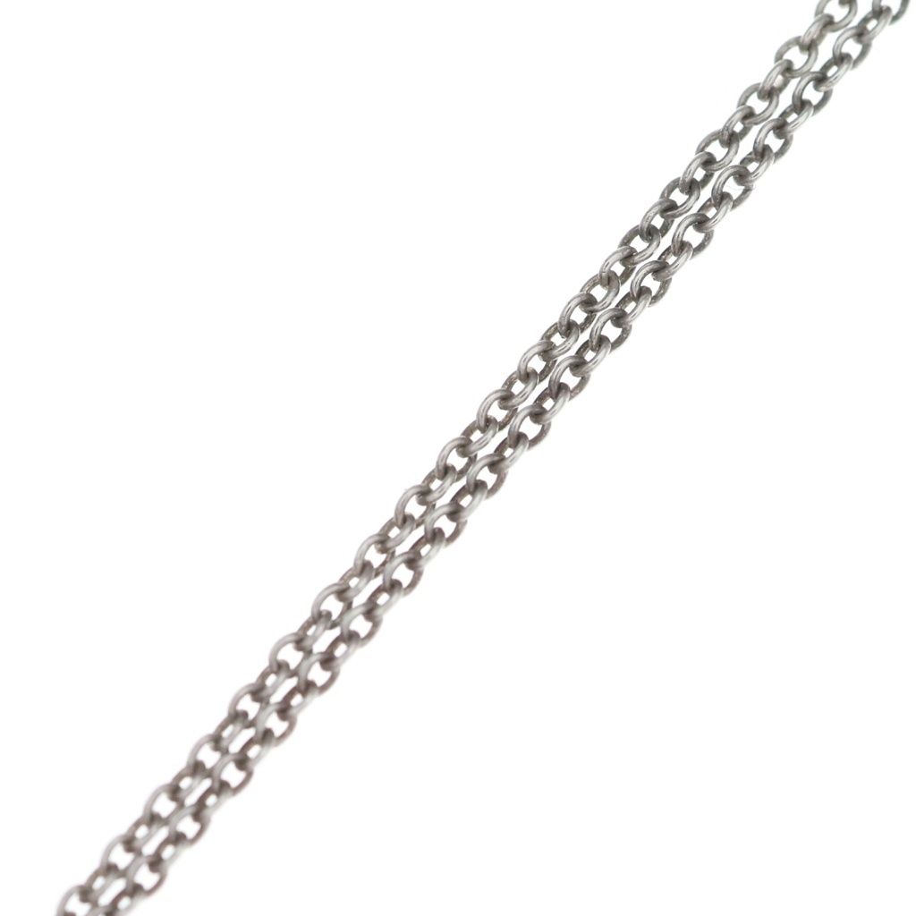 Tiffany & Co Large Teardrop Long Necklace Silver — view 4