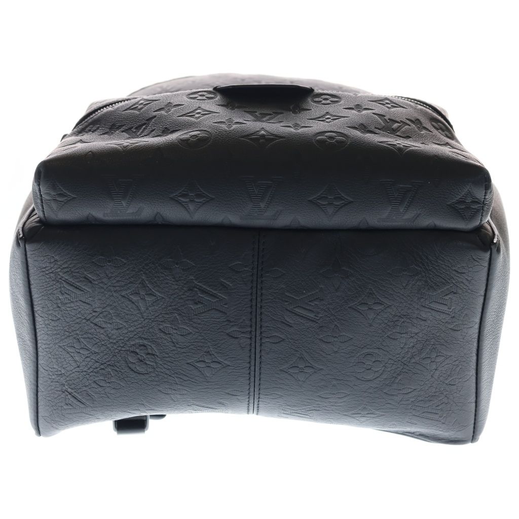 Louis Vuitton Monogram Shadow Discovery Backpack Black Leather — view 4