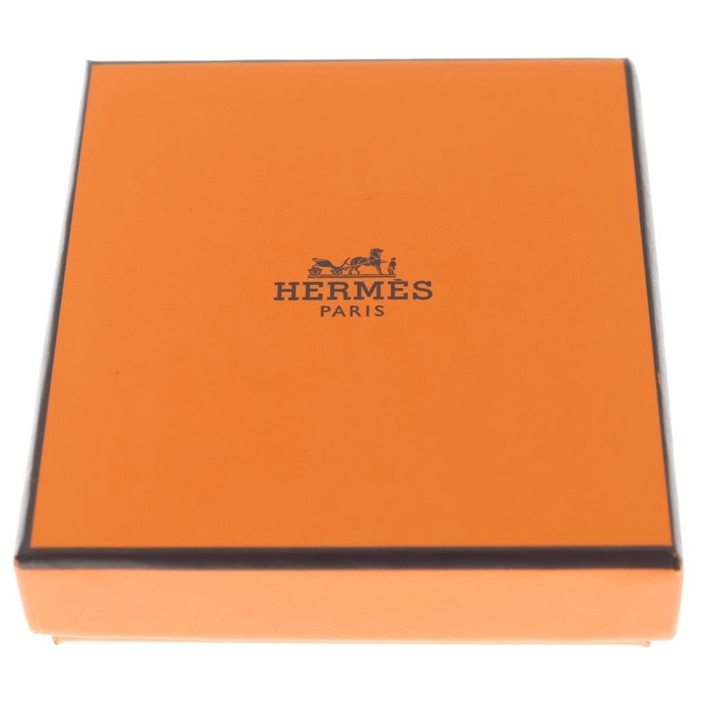 Hermes O'kelly Necklace PM Cadena Metal Leather Silver Black — view 6