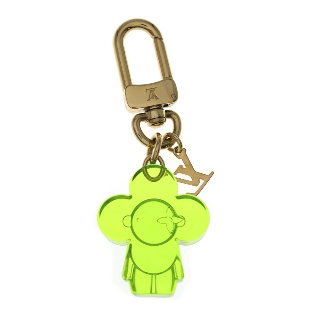 Louis Vuitton Bag Charm Vivienne Gami Mini Vert Green Gold