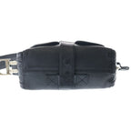 Dior Flight Shoulder Bag Black Leather Silver — view 4