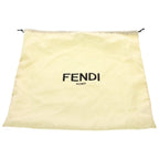 Fendi Way Leather Shoulder Bag Gold Beige — view 8