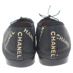 Chanel Ribbon Motif Ballet Shoes Black — view 3