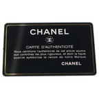 Chanel CC Logo Chain Lambskin Leather Shoulder Bag Gold Black — view 8
