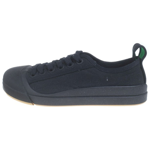 Bottega Veneta Vulcan Low Cut Sneakers Canvas Black