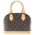Louis Vuitton Alma BB Monogram Leather 2-Way Bag Brown — view 2