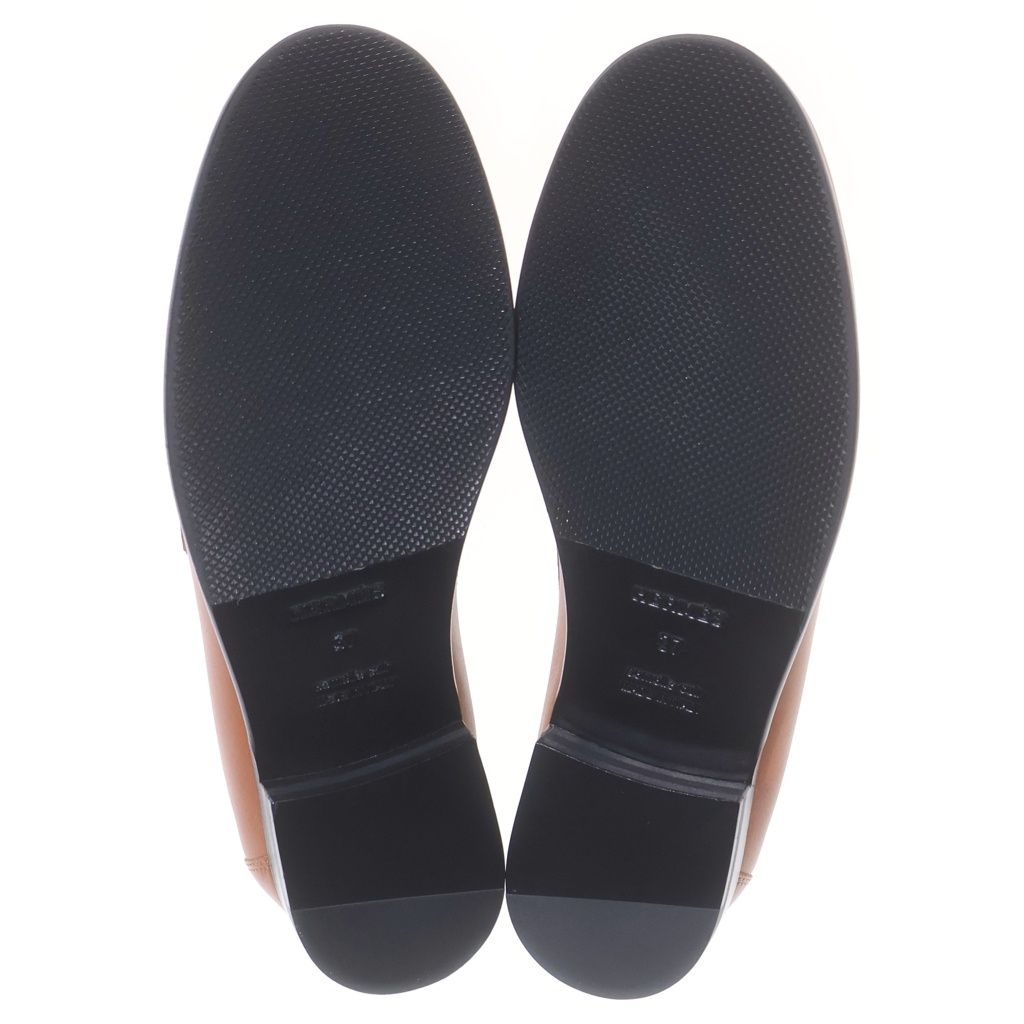 Hermes Destin Leather Loafers Brown — view 5