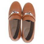 Hermes Destin Leather Loafers Brown — view 4