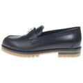 Hermes Faubourg Moccasins Leather Loafers Shoes Black
