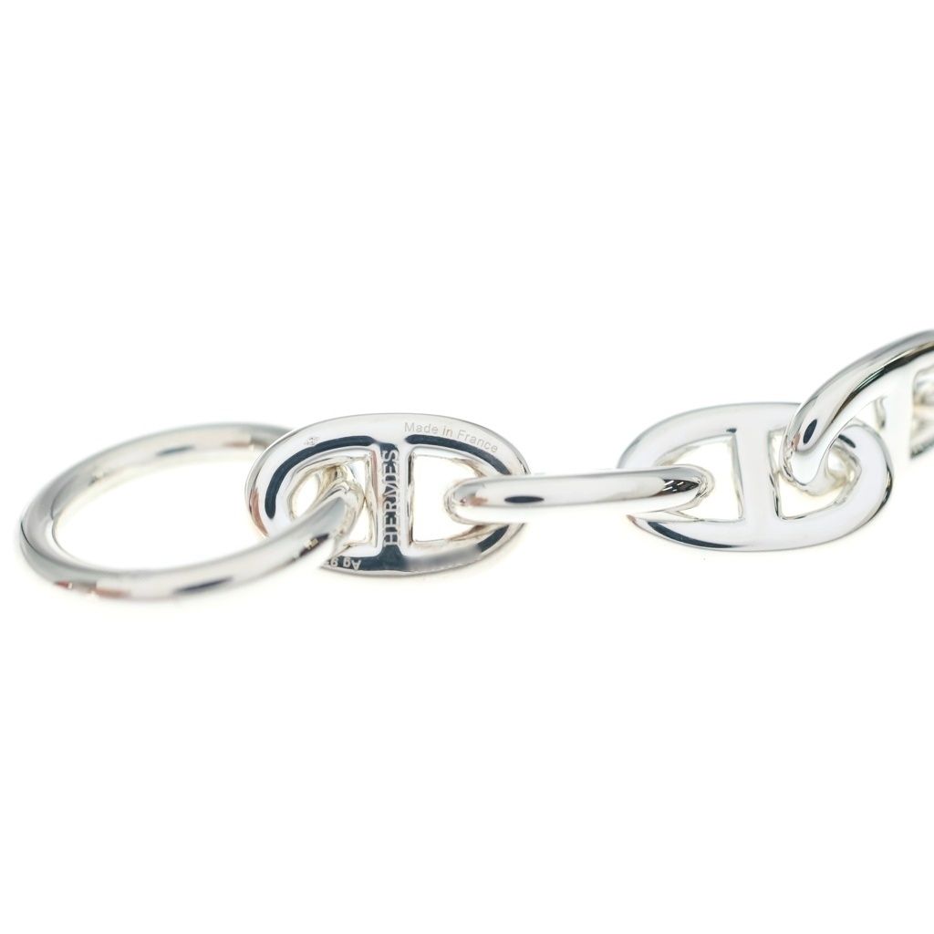 Hermes Chaine D'ancre 14 Pieces Bracelet Bangle Silver — view 5