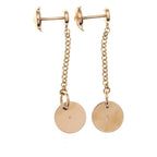 Hermes Gambard Diamond Earrings Pink Gold 18k — view 2