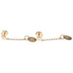 Hermes Gambard Diamond Earrings Pink Gold 18k — view 4