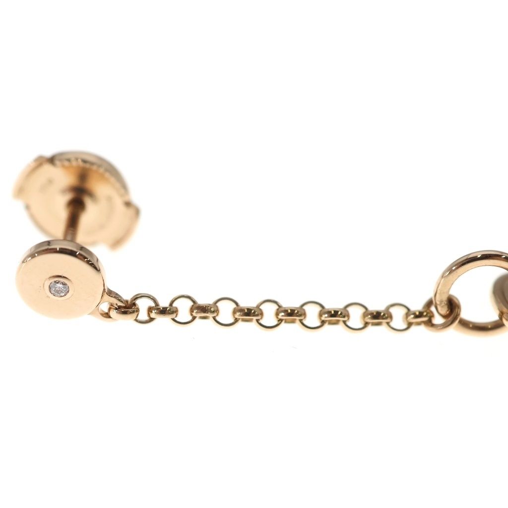 Hermes Gambard Diamond Earrings Pink Gold 18k — view 5
