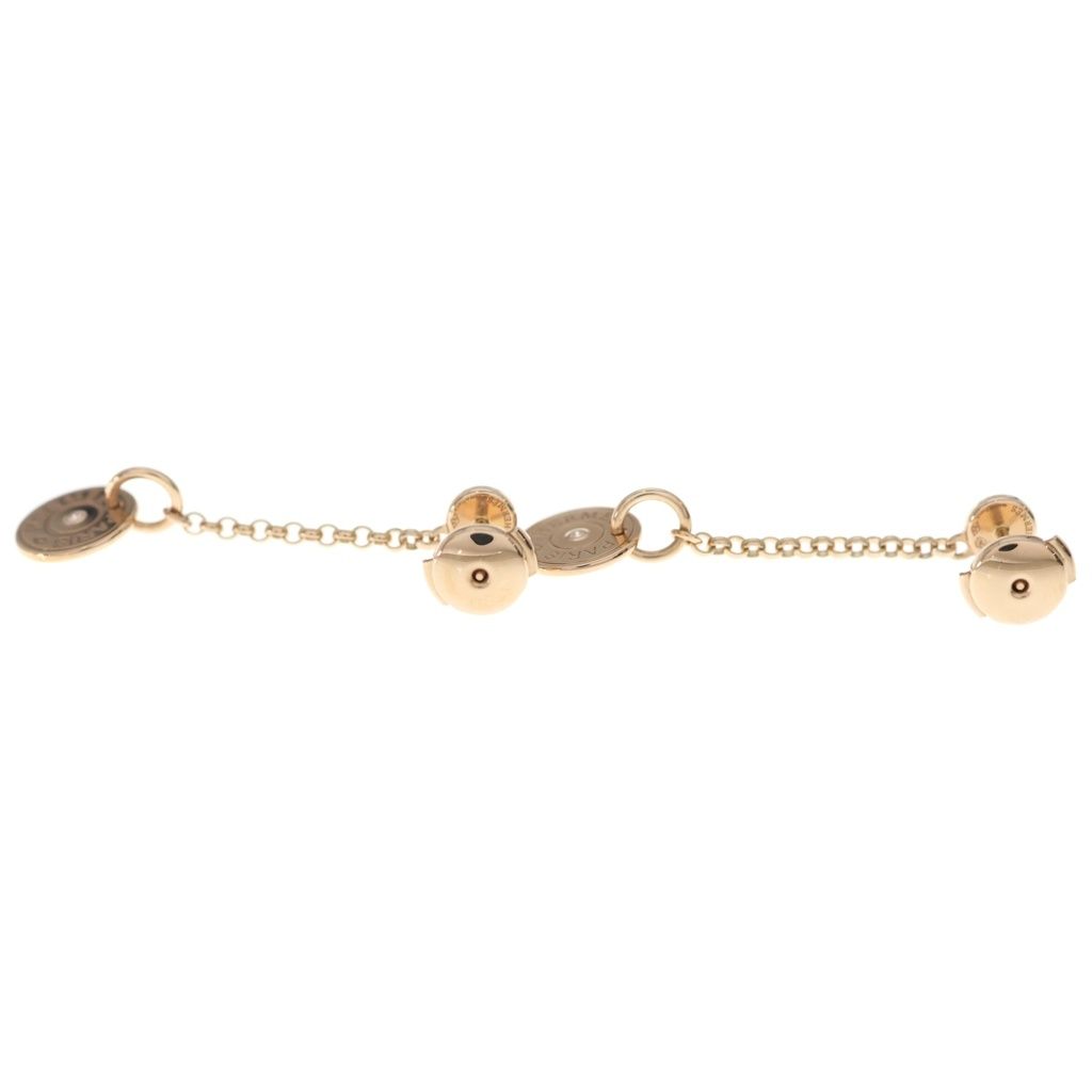 Hermes Gambard Diamond Earrings Pink Gold 18k — view 3