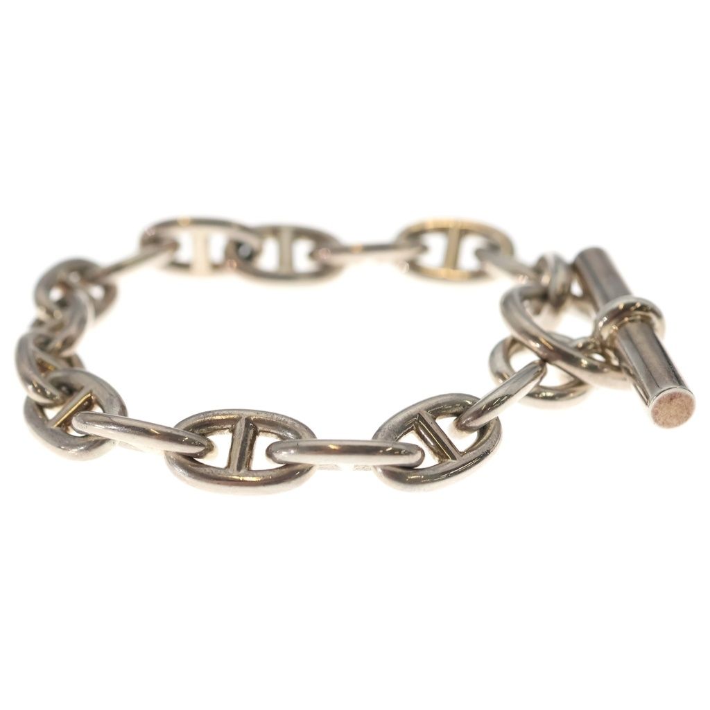 Hermes Chaine D'ancre 16 Links Silver Bracelet — view 3