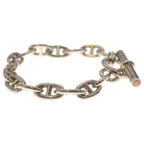 Hermes Chaine D'ancre 16 Links Silver Bracelet — view 3
