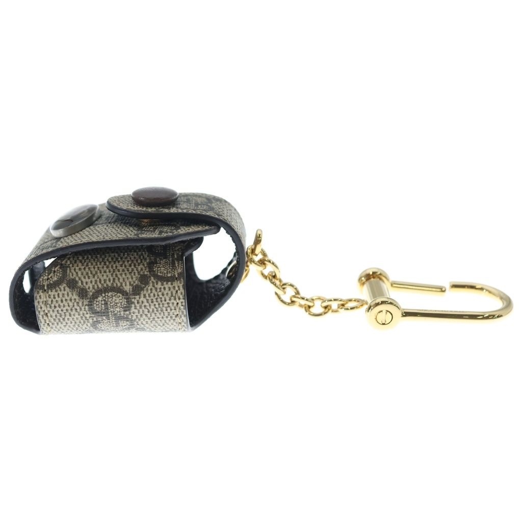 Gucci Ophidia GG Supreme Air Pods Case Beige Shoulder — view 3
