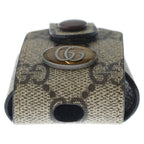 Gucci Ophidia GG Supreme Air Pods Case Beige Shoulder — view 5