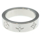 Louis Vuitton LV Mosaic Logo Ring Silver — view 3