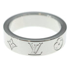 Louis Vuitton LV Mosaic Logo Ring Silver — view 2