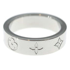 Louis Vuitton LV Mosaic Logo Ring Silver — view 4