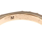 Dior Evolution Ring Logo Rhinestone Pink Gold — view 5
