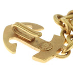 Celine Vintage Anchor Chain Necklace Gold — view 6