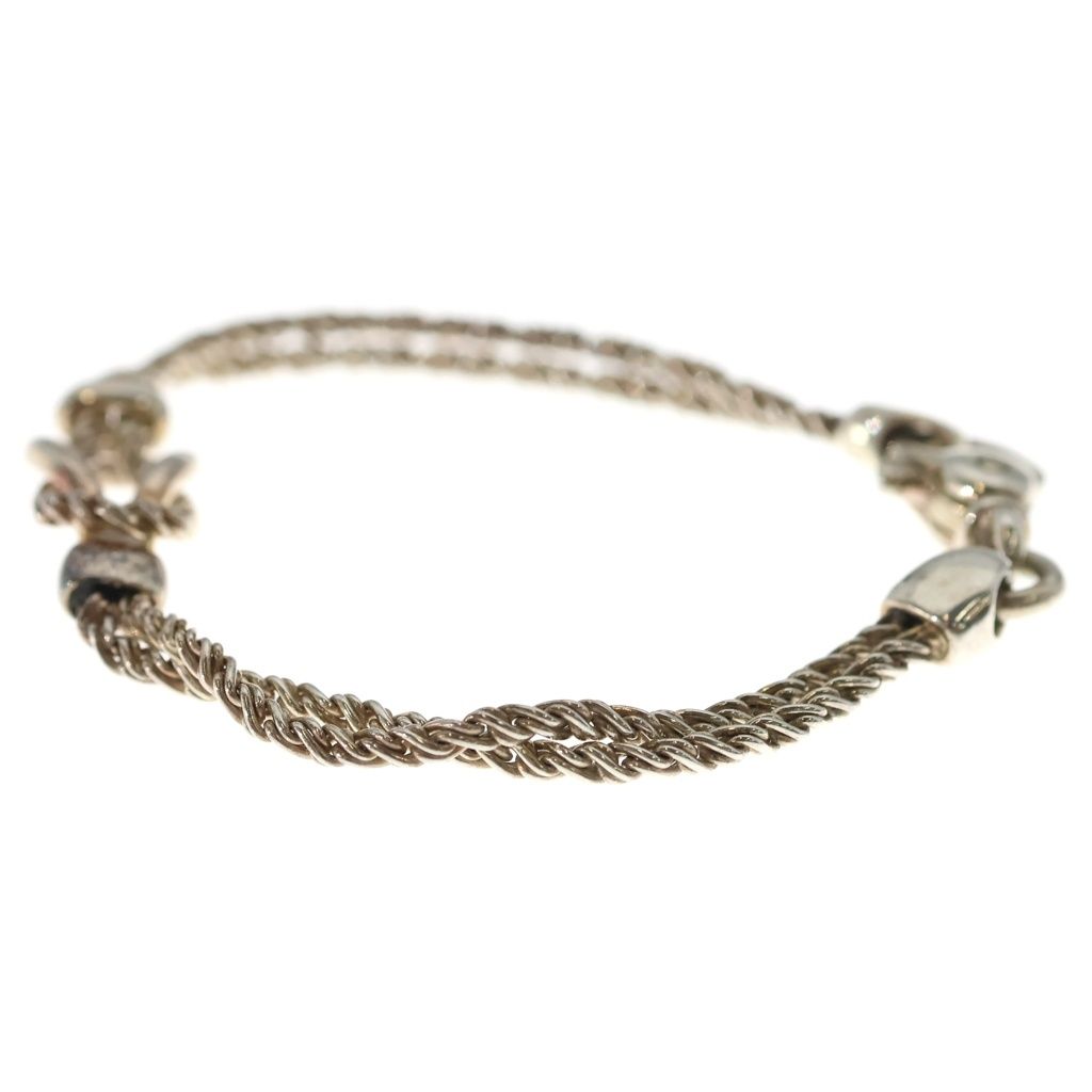 Tiffany & Co Double Rope Center Knot Bracelet Silver — view 4