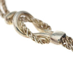 Tiffany & Co Double Rope Center Knot Bracelet Silver — view 6
