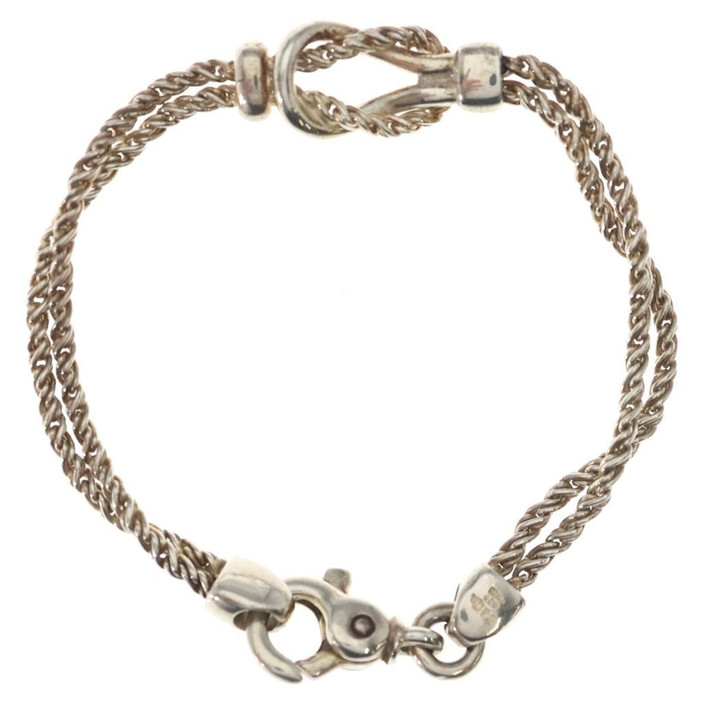 Tiffany & Co Double Rope Center Knot Bracelet Silver — view 2