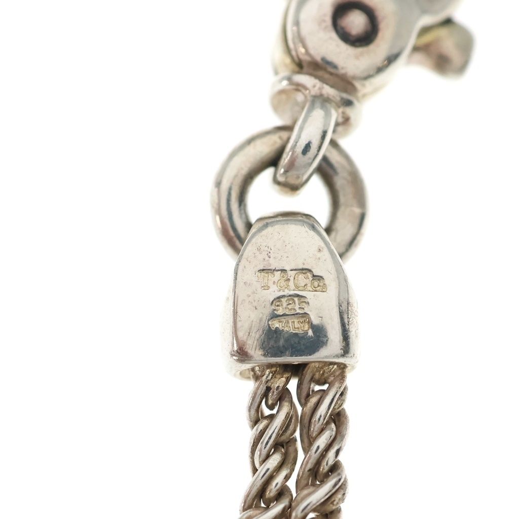 Tiffany & Co Double Rope Center Knot Bracelet Silver — view 5
