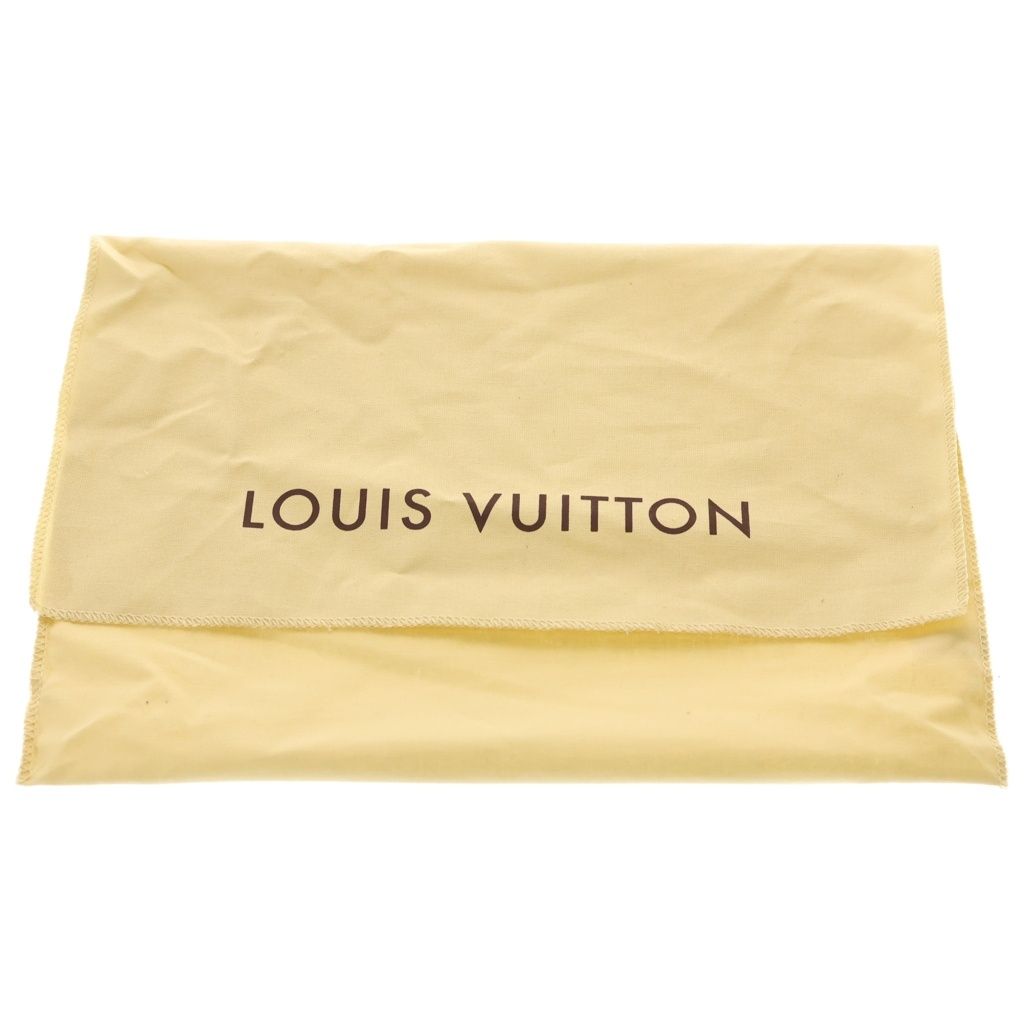 Louis Vuitton Damier Recreator Shoulder Bag Brown Leather Gold — view 8
