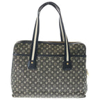 Louis Vuitton Cabas Marie Kate Monogram Mini Canvas Leather Tote Black Gray — view 2