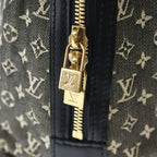 Louis Vuitton Cabas Marie Kate Monogram Mini Canvas Leather Tote Black Gray — view 6