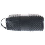 Bottega Veneta Intrecciato Clutch Case Pouch Black Leather — view 4